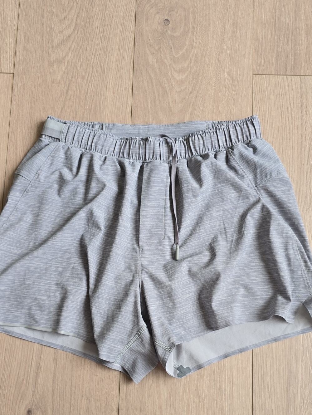 lululemon athletica Light Gray Men's Athletic Shorts